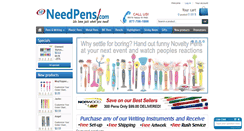 Desktop Screenshot of needpens.com